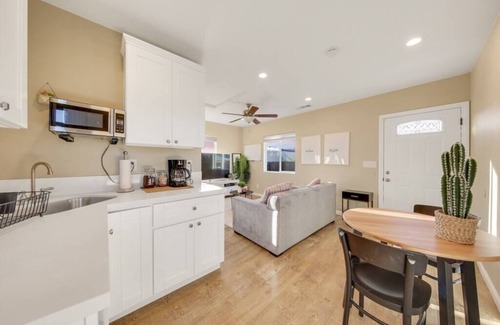 Stockton House | Trendy San Diego Bungalow - Private Backyard with Firepit