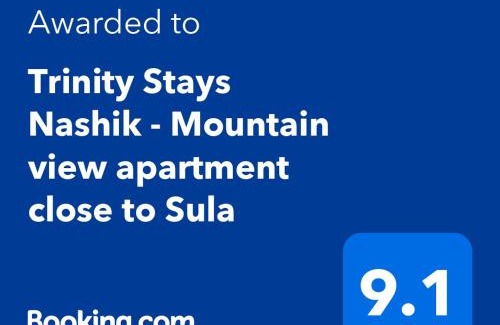 Nashik Apartment | Trinity Stays Nashik - Mountain view apartment close to Sula