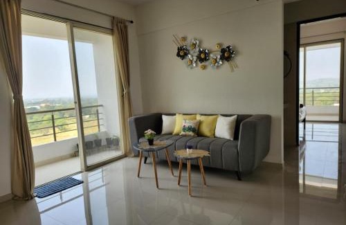 Nashik Apartment | Trinity Stays Nashik - Mountain view apartment close to Sula