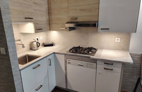 Thessaloniki Apartment | Tritos, Sleeps 11 - Sea View - Balcony - Parking