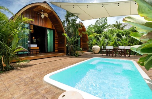 Choeng Thale Villa | Tropical Chalet 2BR Villa Pasak Paradise 1 with Private Pool, Laguna 10 min drive