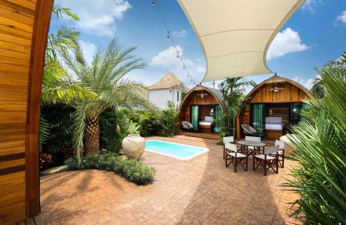 Choeng Thale Villa | Tropical Chalet 2BR Villa Pasak Paradise 1 with Private Pool, Laguna 10 min drive