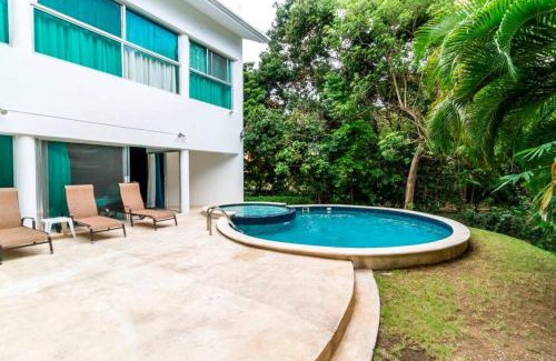 Playacar Villa | Tropical Private Pool Villa in Gated Upscale Area