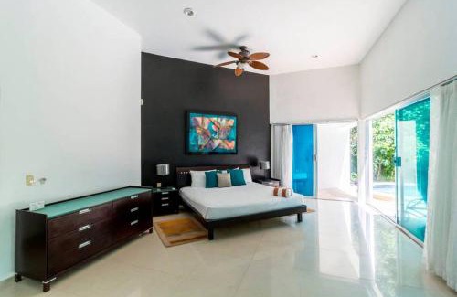 Playacar Villa | Tropical Private Pool Villa in Gated Upscale Area