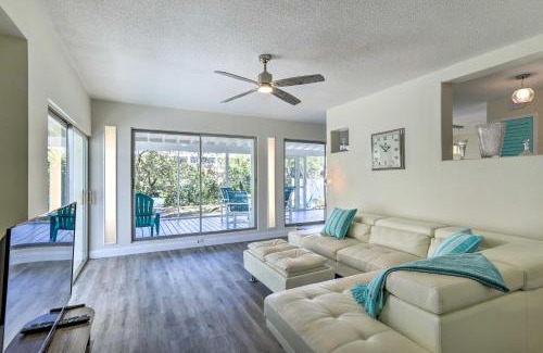 Indian Rocks Beach House | Tropical Waterfront Home Central Location!
