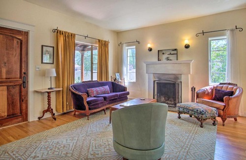 Jefferson Park House | Tucson Historic Home Fenced Yard and Desert Views!