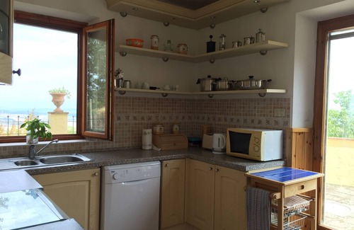 Orciatico House | Tuscan Farm House with private pool and stunning views .