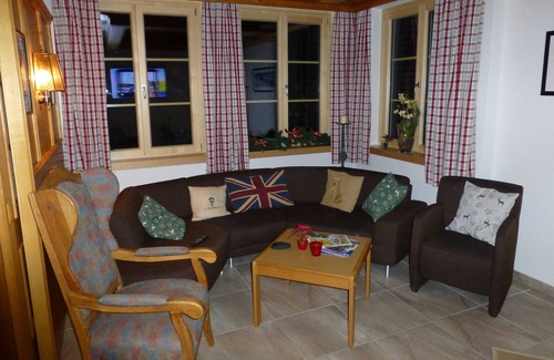 Haus im Ennstal Apartment | Two apartments with terrace and balcony Bedroom 1 - Apparthaus Sonnenberg