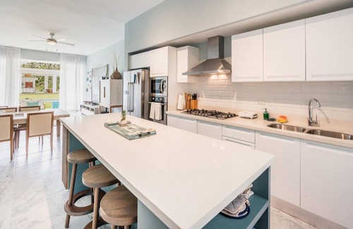 Las Terrenas Apartment | Two-bedroom apt With Pool View bbq in Lake View