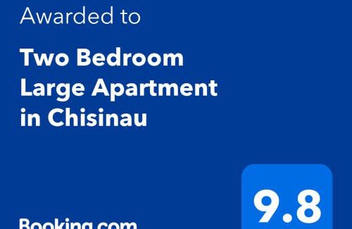 Chisinau Apartment | Two Bedroom Large Apartment in Chisinau