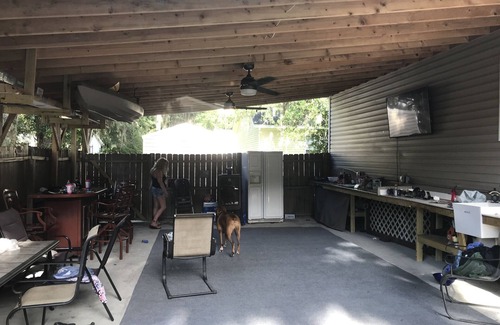 Olde Town House | Two blocks from the beach with a free golf cart