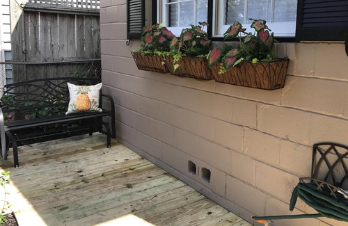 Beach Institute Cottage | Two Pineapples Cottage with Private Outdoor Space!
