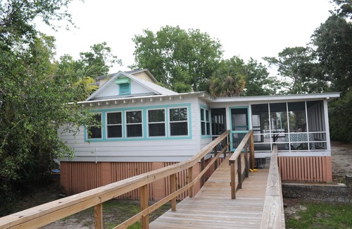 Tybee Island Cottage | Tybee Beach Front House with Private Dock-Best location on Tybee!