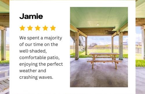 Surfside Beach House | Ultimate Beachfront Beach Access Fenced Yard