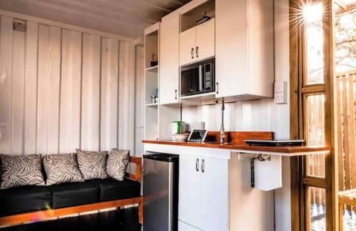 Gros Islet Apartment | Unique Container Home with Open Air Bathroom