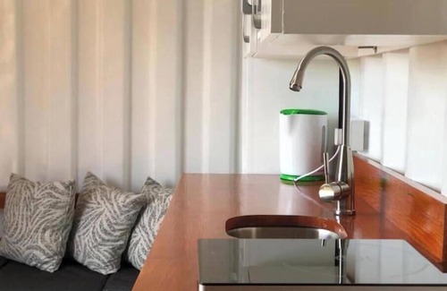 Gros Islet Apartment | Unique Container Home with Open Air Bathroom