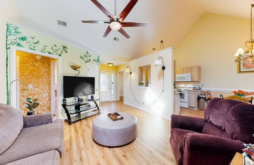 Ladson House | Unique home near beaches & historic sites - sunroom, yard, central AC, & W/D