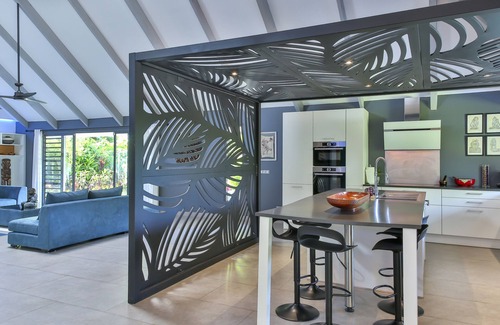 Point Matira Villa | Unique luxuous 350sq m Villa with pool, fitness area, home cinema lounge .