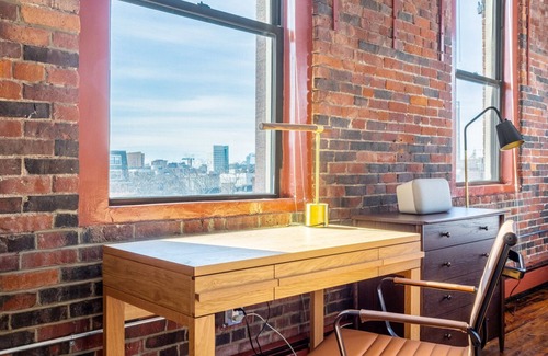 South End House | Unique South End Loft w/Pool, Art Gallery, Steps to T by Blueground