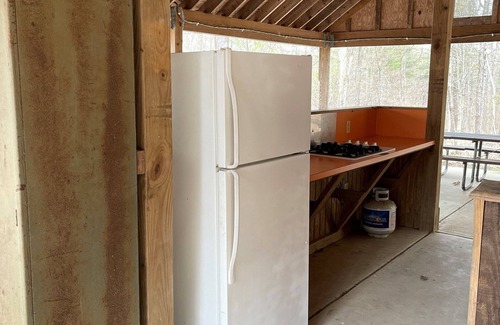 Petersburg Cabin | Unit II at Camp Golden Pond - Quaint, Rustic Cabins half hour from Penn State