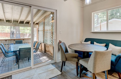 Lower Kingsbury House | Updated home tucked in trees with WiFi, wood-burning stove, & W/D - dogs OK