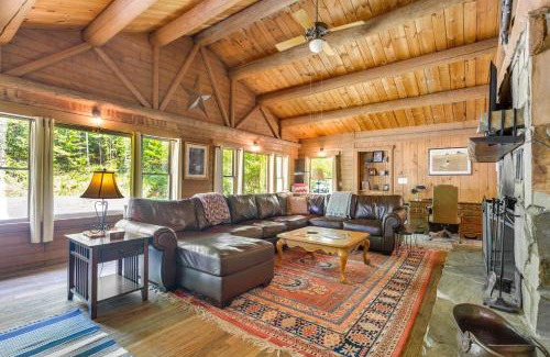 Jasper Apartment | Updated Mtn Cabin on 20 Acres with Large Waterfall