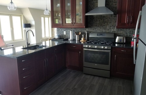 Wells Apartment | Upscale lake front second floor unit in Wells, NY with stunning views and WiFi