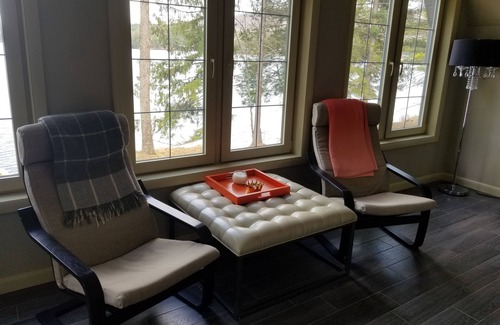 Wells Apartment | Upscale lake front second floor unit in Wells, NY with stunning views and WiFi