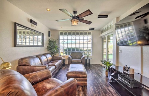 Village Grove House | Upscale Retreat and Outdoor Oasis, 2 Mi to Old Town!