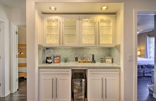 Village Grove House | Upscale Retreat and Outdoor Oasis, 2 Mi to Old Town!