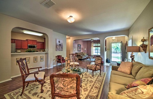 The Bluffs of Henderson Pass House | Upscale San Antonio Home with Screened-In Porch