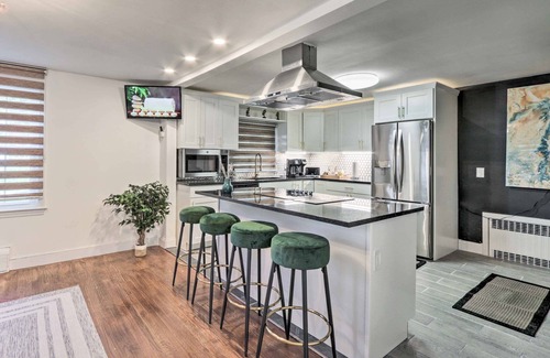 Waterbury House | Upscale Waterbury Retreat w/Indoor Hot Tub!