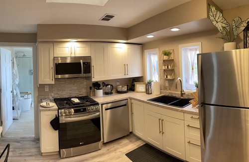 Michigan City Apartment | Uptown Penthouse on Pine: By Lake Michigan, Shopping & Casino!