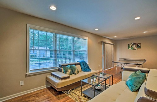 Collier Heights House | Urban Oasis with Game Room, 6 Miles to Downtown ATL