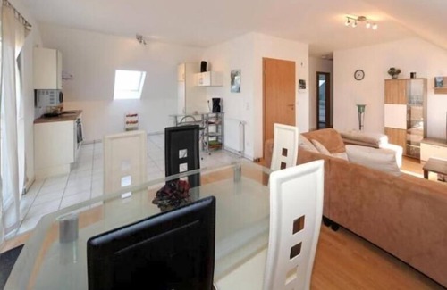 Mauth Apartment | Urlaub in ruhiger Lage mit Südbalkon mit Blick auf den Bayerischen Wald