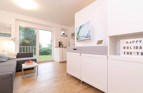 Lutt Kiepenbarg Apartment | Vacation apartment Kleine Ostseeperle in the apartment complex Wennseestraße