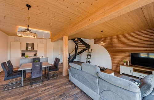 Barssel House | Vacation home "Juist" with 105sqm - in the vacation park Harkebrügge