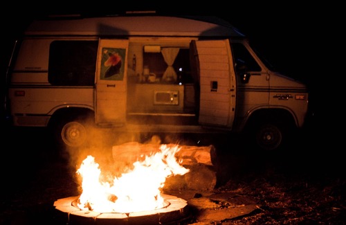 Landrum RV Rental | Van Glamping - AC, Heat and Power!