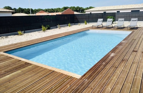 Vensac House | VENSAC MONTALIVET⭐️Villa 4 chambres⭐️piscine heated, clim⭐️WIFI -near the ocean
