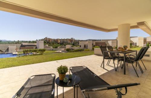 Vera Apartment | Vera Valle Del Este Bajo Jardín Piscina Parking