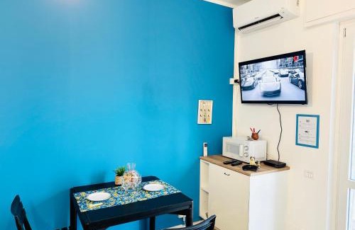 Riva Ligure Apartment | Very close to the beach Terrace with a sea view
