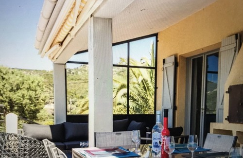 Serra-di-Ferro Villa | Villa 170m2 with heated pool, magnificent sea view on Valinco and Cupabia