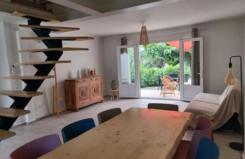 Saint-Pierre-la-Mer House | Villa 8 pers, 4 ch, jardin, clim 200m de la plage