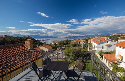 Municipality of Omisalj Apartment | Villa Ajda - Green room