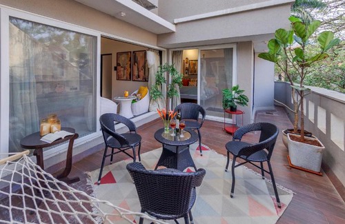 St.Stanislaus Villa Villa | Villa Belle Vue- 4BHK Private Pool & Party Hall By StayMonkey