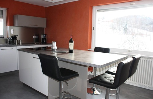 Travexin Ski Chalet | VILLA CHALET STANDING HEATED POOL VOSGES LA BRESSE GERARDMER FIBER VIEW