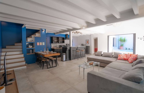 La Capte House | Villa climatisée pour 10 personnes avec piscine à Hyères-La Capte
