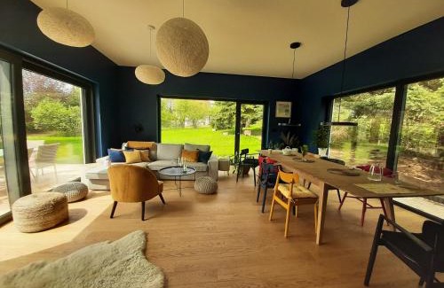 gmina Wolin House | VILLA DANUTA- WISELKA, direct at National Park, big garden, 4 bedrooms, private SAUNA