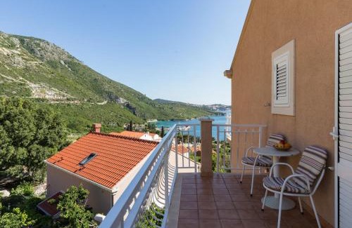 Plat Apartment | Villa Dubravka - Premium One Bedroom Apartment with Balcony and Sea View Apartman 5