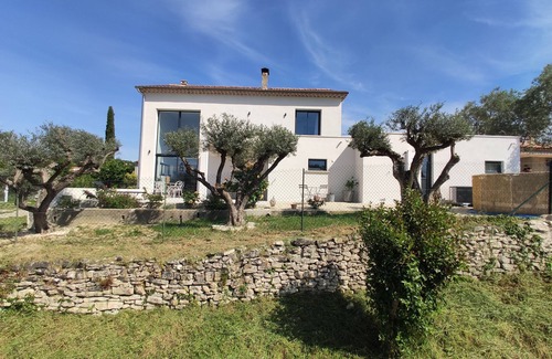 Barjac Villa | Villa Dumas with panoramic view